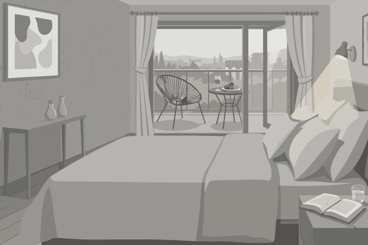 Suite Deluxe de 1 dormitorio